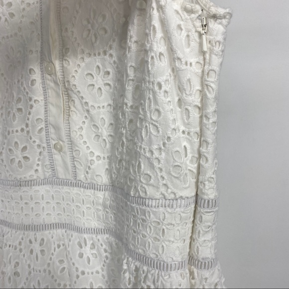 Cottagecore Eyelet Picnic Dress - Picture 4 of 15